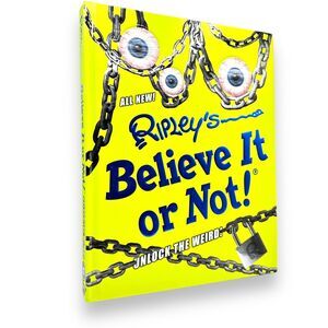 Ripley's Believe It or Not! Unlock the Weird! Volume 13 Hardback Book Kids